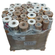 Production surplus, 75cm paper rolls, ½Eur 225kg nro3.