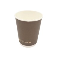 Coffee 4you, papercup, DW 12oz 300ml, 25 pcs, PE carton, ø85 mm