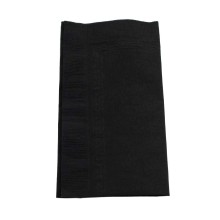 Serviette, Black, 1400 pcs 40x41 cm, 1/8 fold