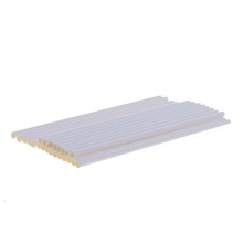Paper straw white, Biodegradable, Ø6 lengt 197mm 100 pcs/pack