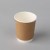 Double wall brown paper hot cup 250ml 20 pcs